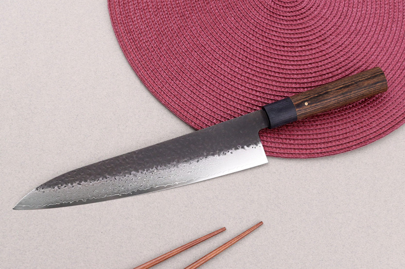 Shizu Hamono Gen VG10 Damaskus 24cm japansk kockkniv