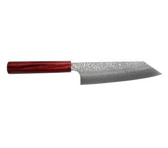 Japanisches handgefertigtes Bunka-Messer Kei Kobayashi SG2 Damascus 17cm