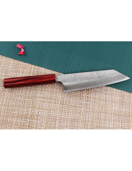 Kei Kobayashi SG2 Damascus 17cm handgemaakt Japans bunka mes