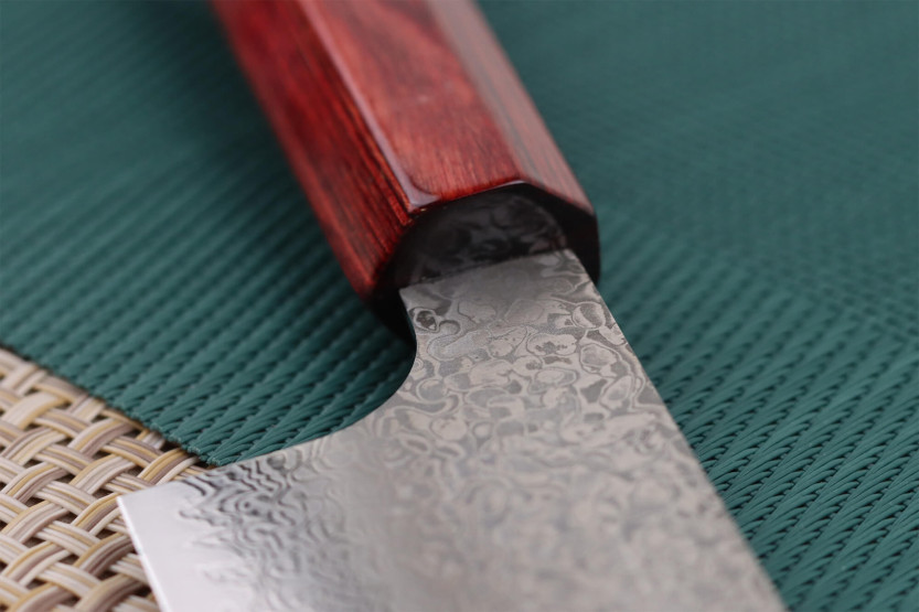 Kei Kobayashi SG2 Damascus 17cm handmade Japanese bunka knife