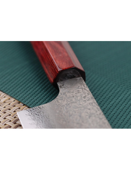 Kei Kobayashi SG2 Damascus 17cm handmade Japanese bunka knife