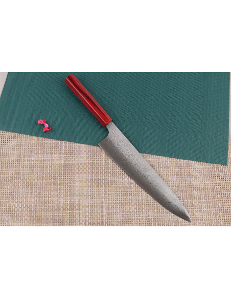 Kei Kobayashi SG2 Damascus 24cm handmade Japanese chef knife