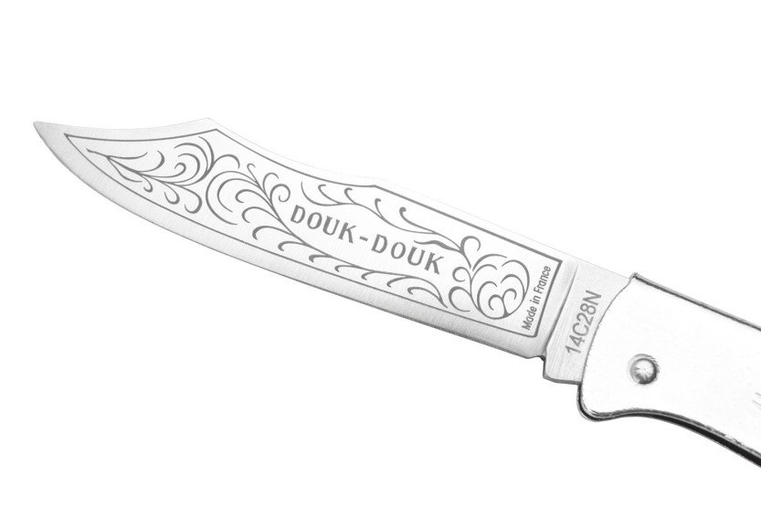 Messer Douk-Douk 61815 Edelstahl verchromter Griff 11cm