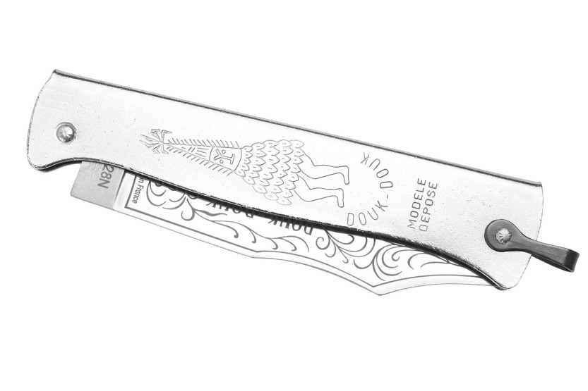 Douk-Douk Kniv 61815 rustfritt stål krom håndtak 11cm