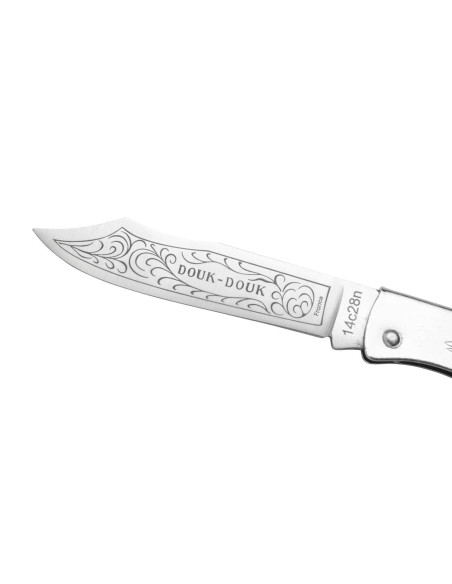 Douk-Douk Kniv 61715 rustfritt stål krom håndtak 9cm
