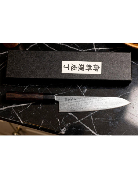 21cm Wusaki Kuronawa G3 damas kockkniv , traditionell japansk