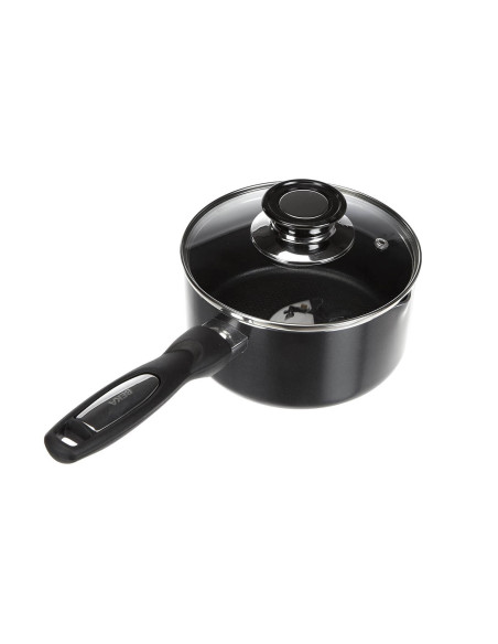Beka Pro Induc aluminium steelpan met glazen deksel 16cm
