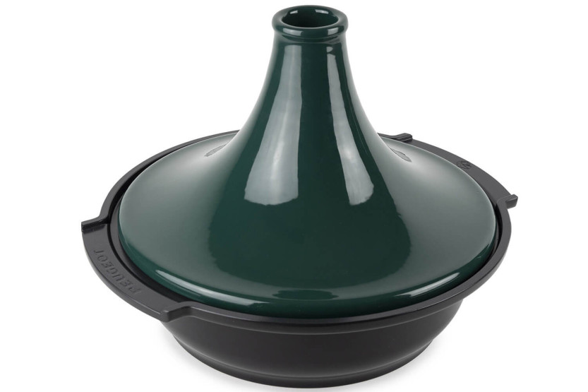 Peugeot Atlas skogsgrønn keramisk taginefat diameter 30 cm
