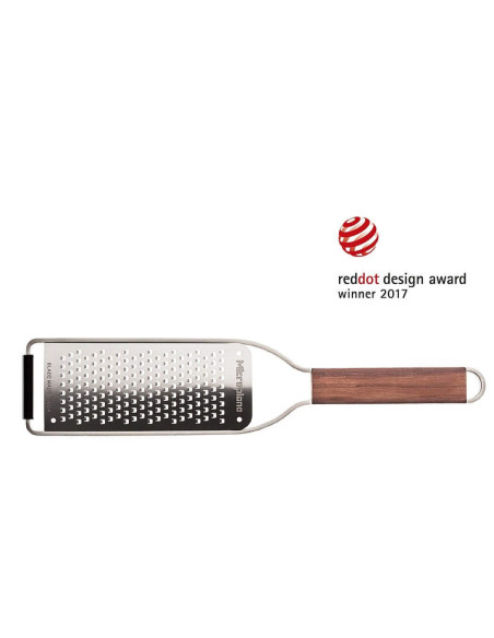 Microplane Master grove rasp walnoot handvat