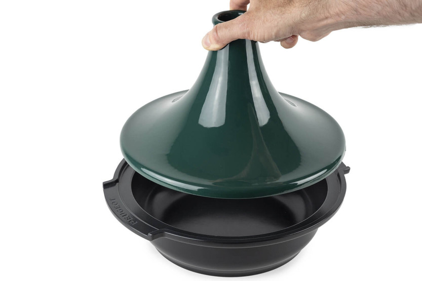 Peugeot Atlas metsänvihreä keraaminen tagine-astia halkaisija 30cm