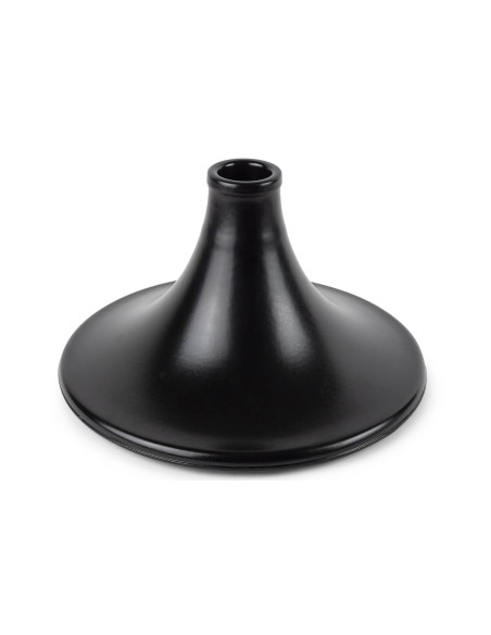 Prato tagine em cerâmica acetinada preta Peugeot Atlas com 30 cm de diâmetro