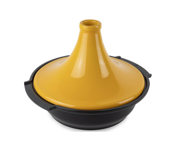Peugeot Atlas sahramin keltainen keraaminen tagine astia 30cm halkaisija