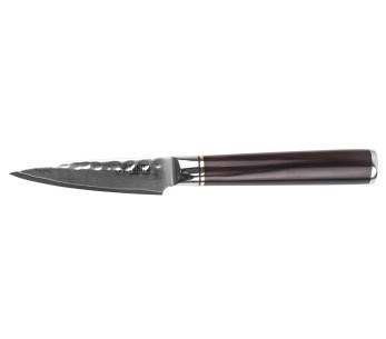 Fukito Ebony Hammered Paring Veitsi 9cm