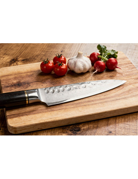 Fukito Ebony Hammered Paring Veitsi 9cm