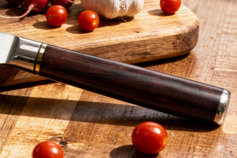 Fukito Ebony hamrad skalkniv 9cm