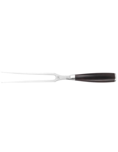 Garfo de carne em ébano Fukito de 16 cm