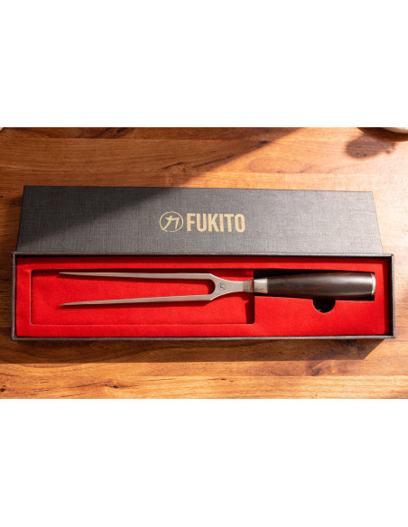 16 cm Fukito Ebony köttgaffel
