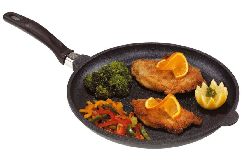 Runde Bratpfanne AMT 32cm antihaftbeschichtet für alle Herdarten