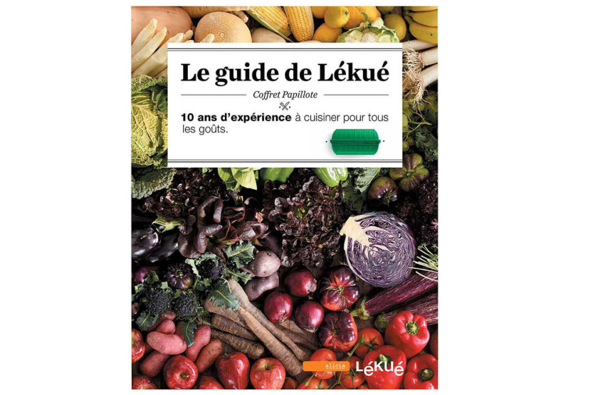 Lékué Todo para triunfar Kit de vapor para 3-4 personas - Guía de 70 recetas