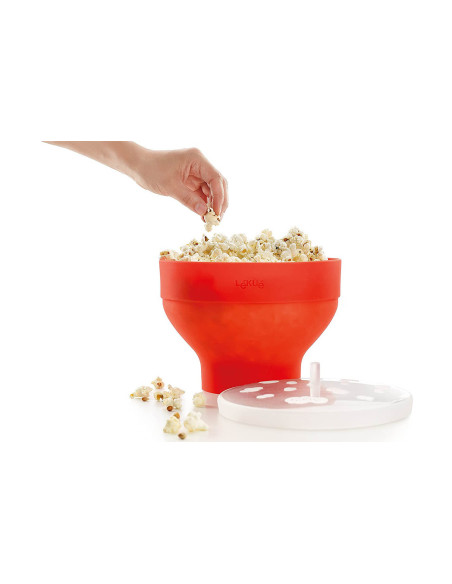 Cocedor de palomitas plegable para microondas Lékué