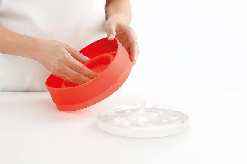Cocedor de palomitas plegable para microondas Lékué