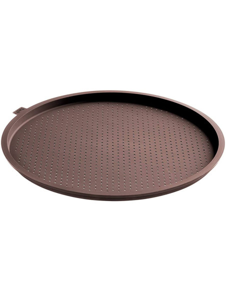 Lékué ø36cm stampo per pizza in silicone forato marrone Platinum