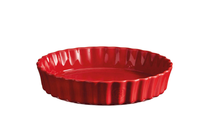Emile Henry 24cm hohe geriffelte Keramiktopf - Grand Cru
