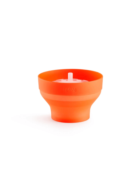 Lékué mini mikrovågs popcornskål i silikon diameter 12,7cm