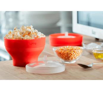 Lékué mini magnetron popcornkom in silicone diameter 12.7cm 2