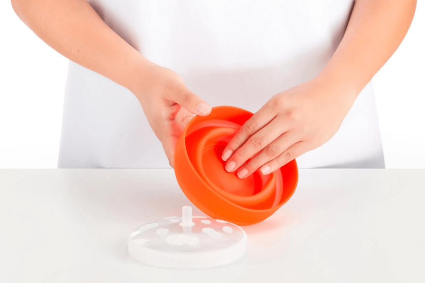 Lékué mini mikroaaltouunin popcorn kulho silikonista halkaisija 12.7cm