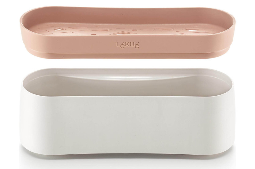 Cocedor de silicona Lékué Quick Pasta platinum