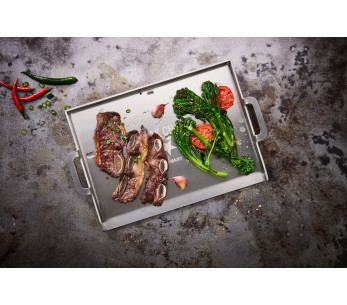 Grelha de aço inoxidável Steak Champ 38x28cm 2