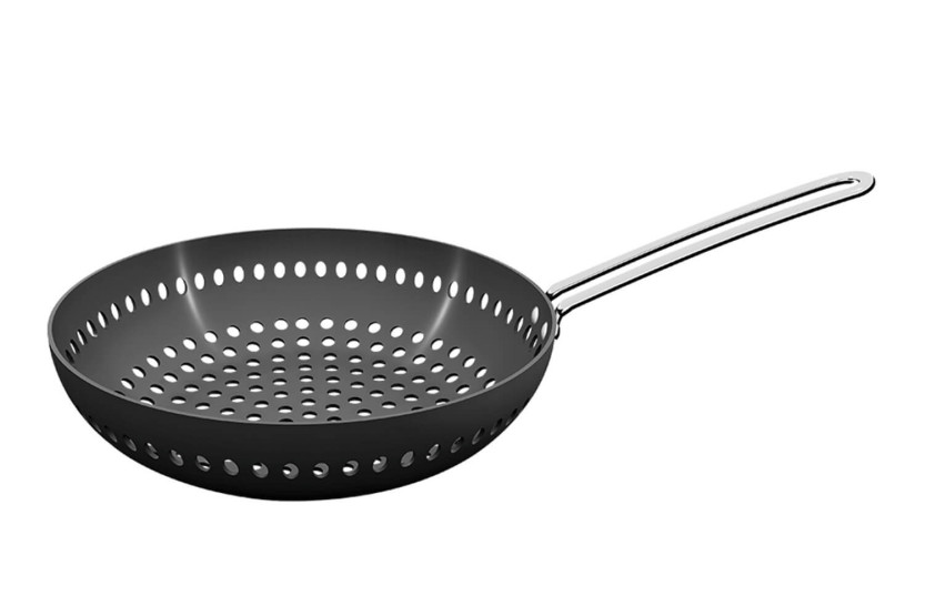 Tramontina Churrasco barbecue wok in alluminio anodizzato 26 cm