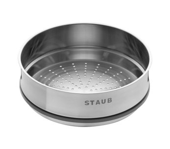 Cesta de vapor Staub de acero inoxidable para cazuela redonda 2