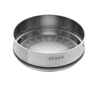 Cesta de vapor Staub de acero inoxidable para cazuela redonda