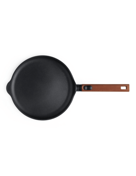 Woll Diamond QXR Eco Logic crepe maker cast aluminium removable wooden handle 26cm