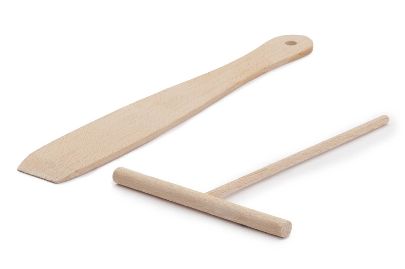 Crepiera Woll Diamond QXR Eco Logic in alluminio fuso con manico in legno rimovibile 26 cm