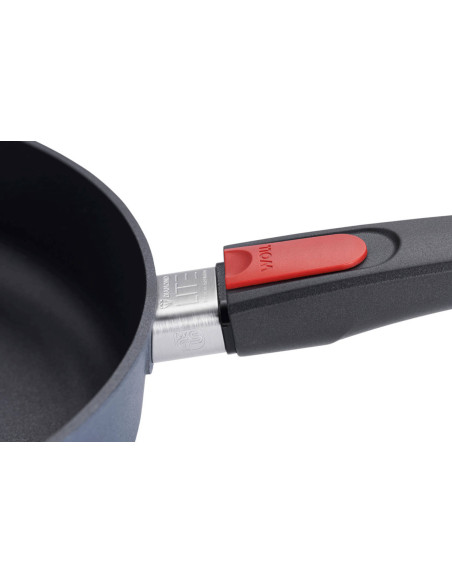 Woll Diamond Lite Sauteuse aus gusseisernem Aluminium mit abnehmbarem Griff