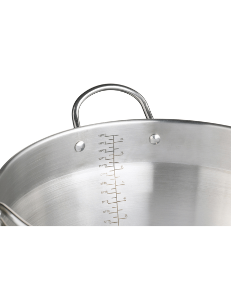 KitchenCraft Home Made syltekrukke i rustfrit stål 9L