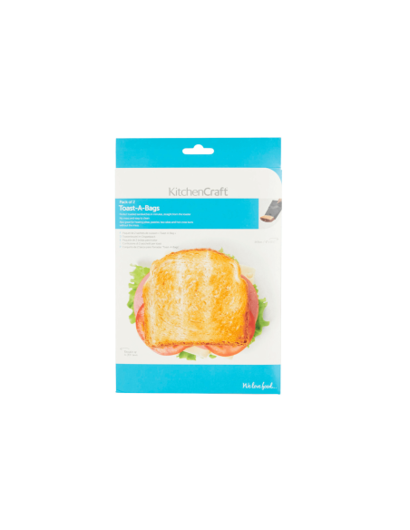 Juego de 2 bolsas antiadherentes y reutilizables para tostar KitchenCraft
