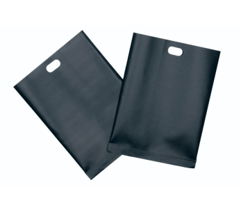 Set med 2 non-stick, återanvändbara KitchenCraft-rostningspåsar