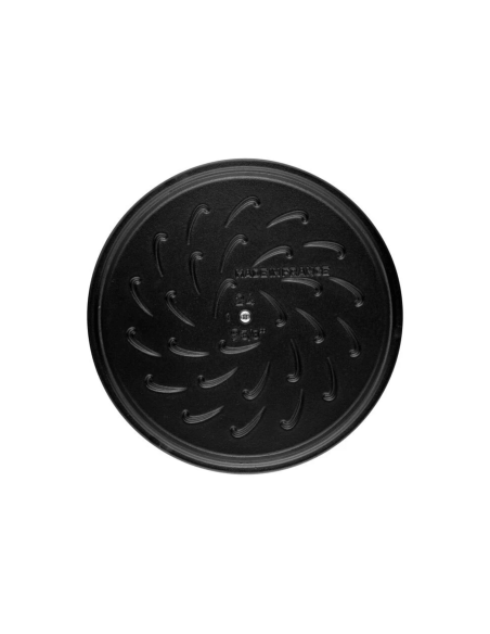 Frigideira Staub Chistera em ferro fundido esmaltado grenadine