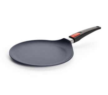 Woll Diamond Lite crêpemaker van gegoten aluminium met afneembare polymeer handgreep 26cm