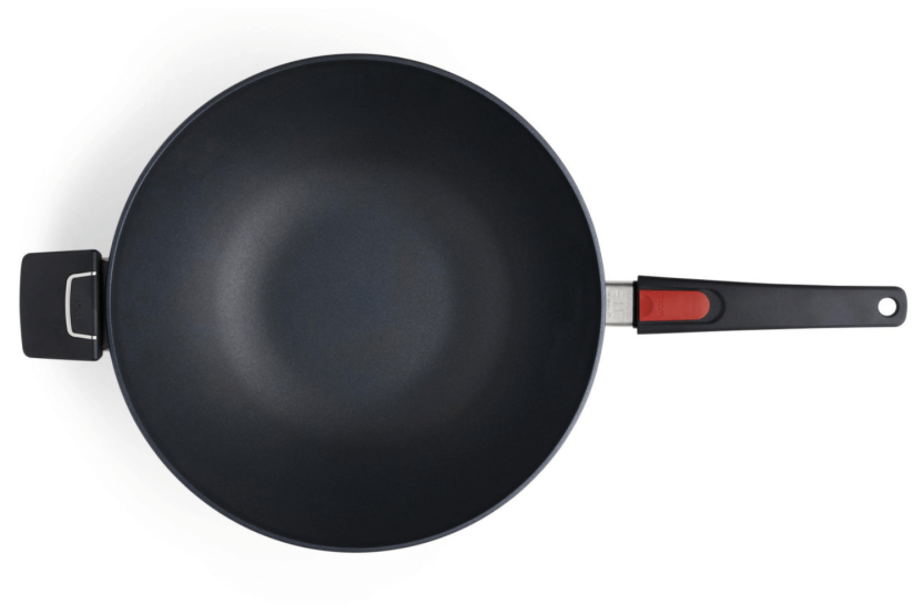 Wok Woll Diamond Lite valualumiinista, irrotettavalla polymeerikahvalla 34cm + kansi