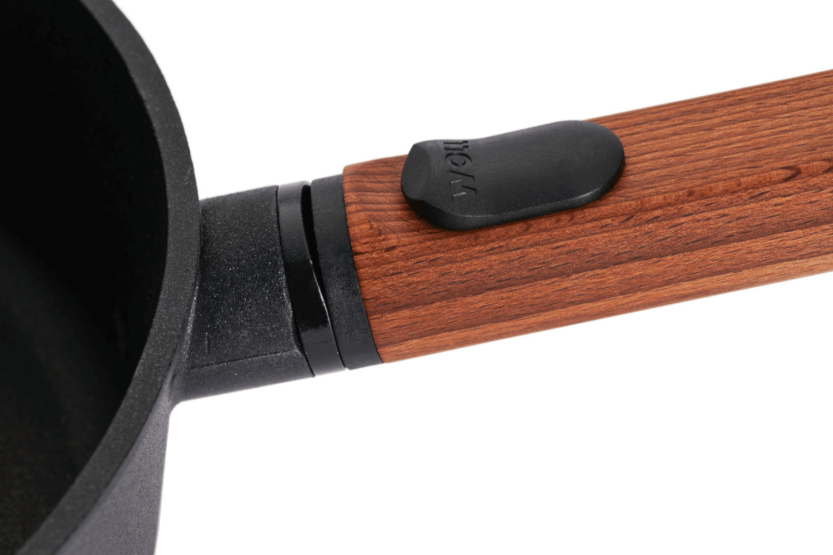 Sartén Woll Diamond QXR Eco Logic de aluminio fundido con mango de madera extraíble