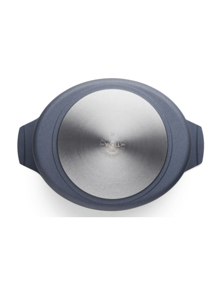 Caçarola oval Woll Diamond Lite em alumínio fundido + pegas amovíveis em polímero