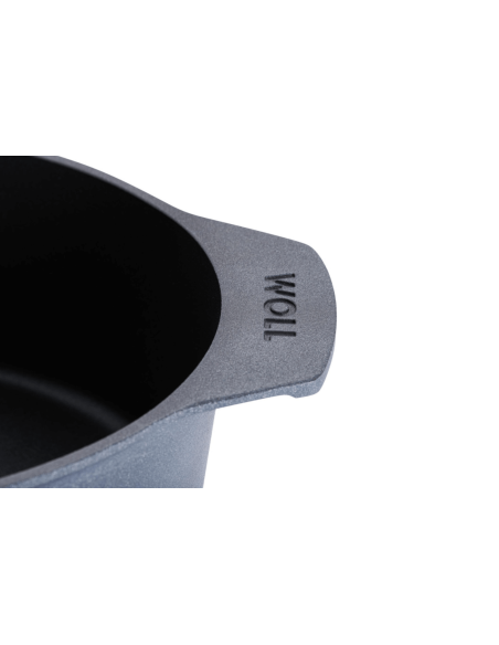 Caçarola oval Woll Diamond Lite em alumínio fundido + pegas amovíveis em polímero