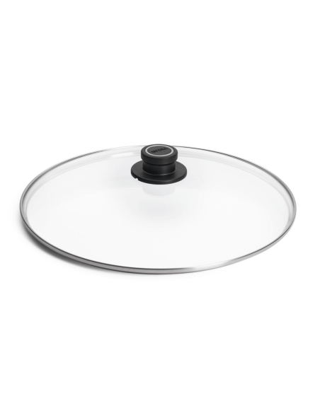Tampa de segurança redonda de vidro Woll 34cm