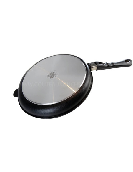 Pro AMT 32 cm non-stick rund stegepande + induktion