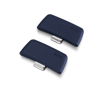 Conjunto de 2 pegas amovíveis de baquelite Beka Evolution - Azul
